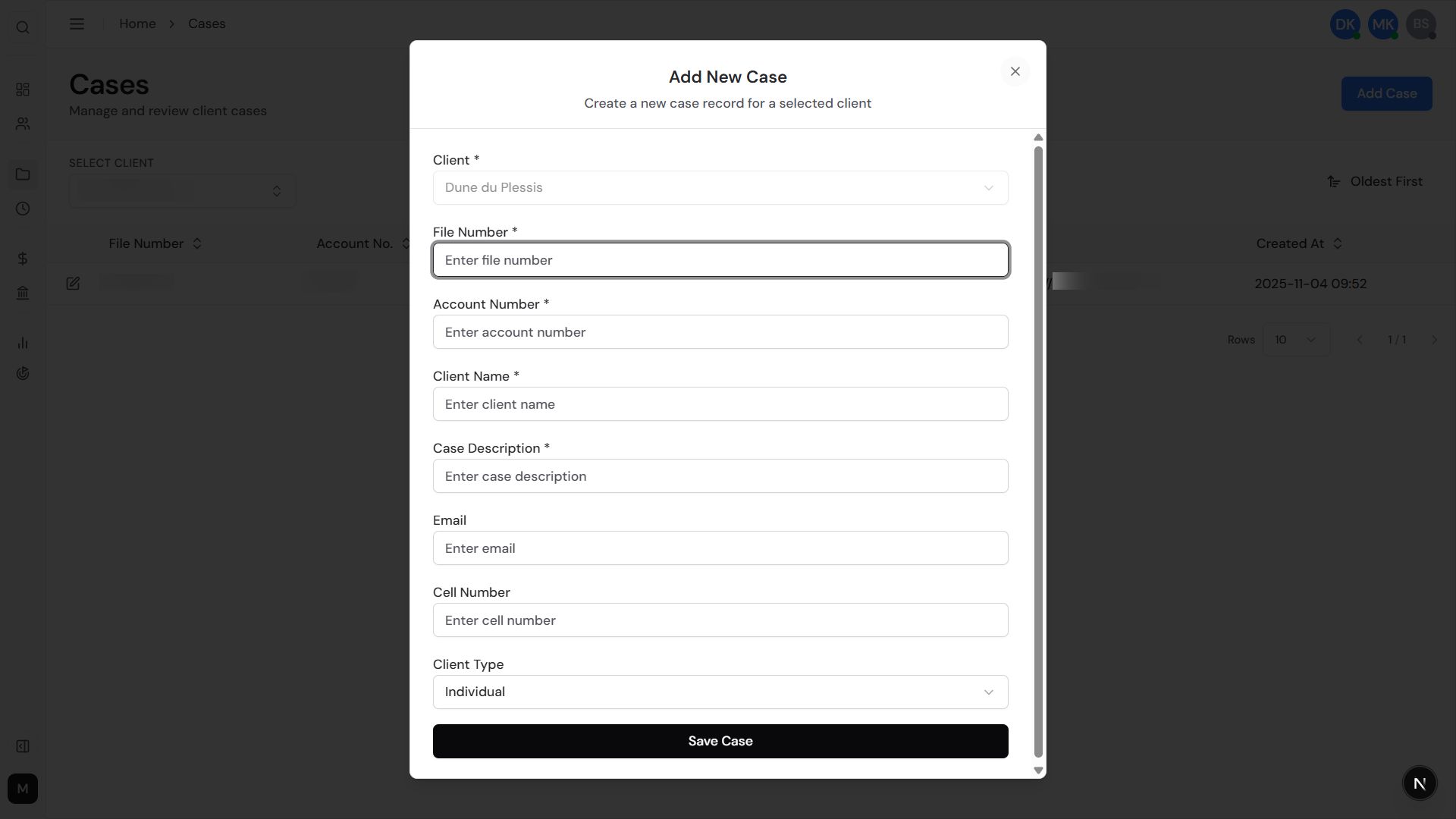 Botha Partners financial reporting and payment history
